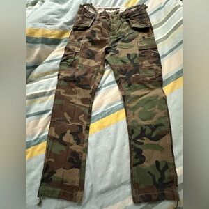 Ralph Lauren Polo BDU camo cargo pants